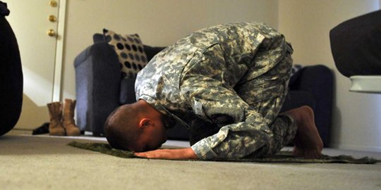 Berapa jumlah tentara AS yang beragama Islam?