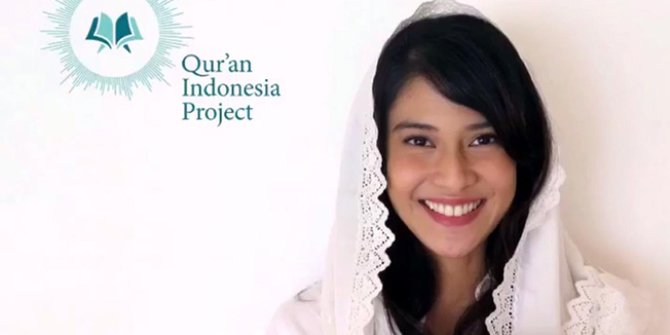 Merdunya suara Dian Sastro melantunkan ayat Alquran Merdunya suara Dian Sastro melantunkan ayat Alquran