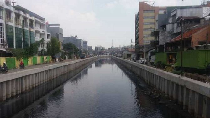 sungai bersih di jakarta