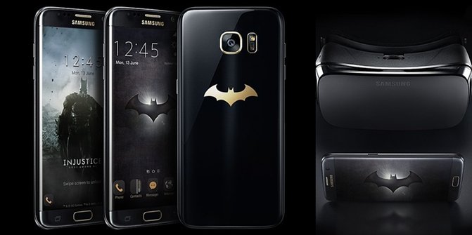 [Video] Kerennya Samsung Galaxy S7 edge edisi spesial 'Batman'
