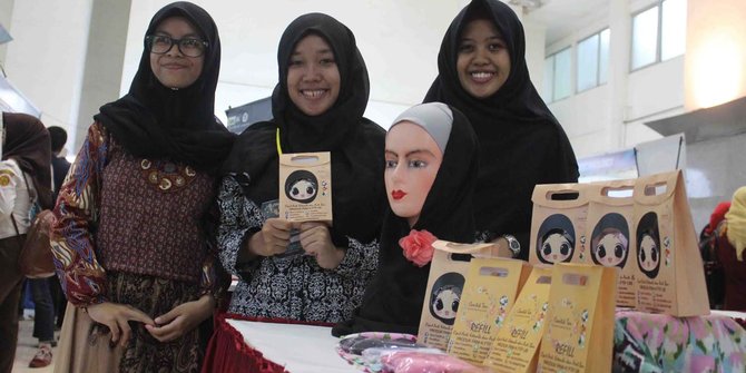 Ciput sakti dari Malang ini ampuh hilangkan ketombe pengguna hijab