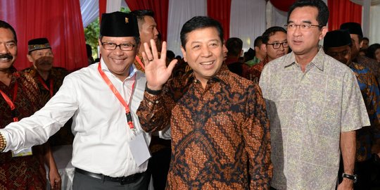 Setya Novanto doakan ada kader Golkar masuk kabinet Jokowi