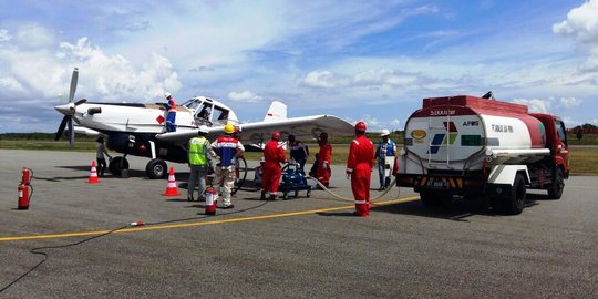 Pertama kali, Pertamina sewa Susi Air salurkan Solar ke perbatasan