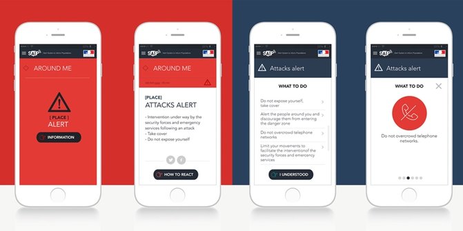 Ini aplikasi smartphone anti teroris di Euro 2016
