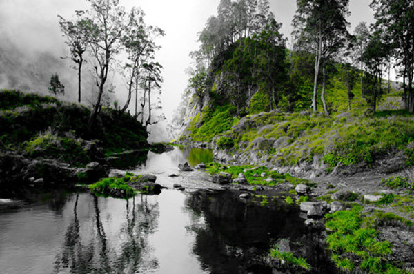 panorama gunung rinjani