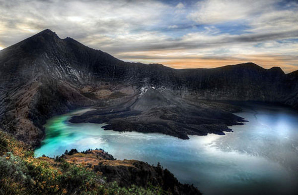 panorama gunung rinjani