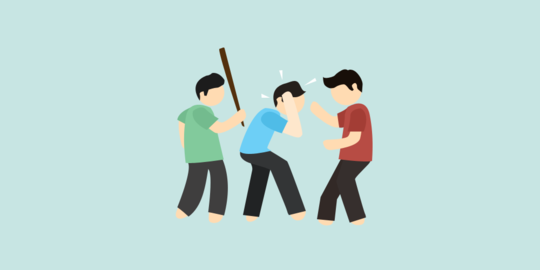 Ribut soal parkir, sopir Liputan6.com babak belur dipukul 3 pria