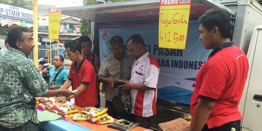 Tekan harga, pemerintah gelar pasar murah di 4 ribu titik per hari