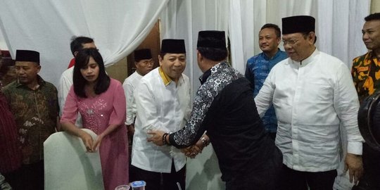 Hadiri 'bukber' di rumah Agung Laksono, Setya Novanto terlambat