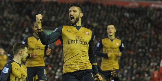 Giroud lebih susah dilawan ketimbang Suarez atau Aguero