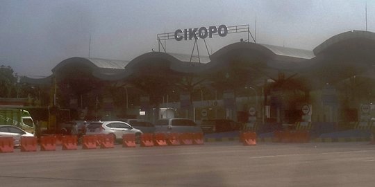 Gerbang Tol Cikopo hilang, pemudik hemat perjalanan 30 menit