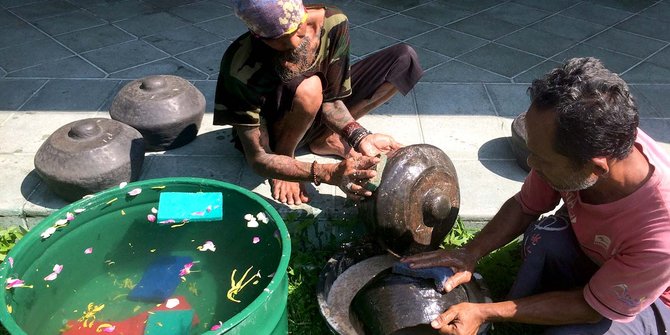 Melihat penyucian gamelan ratusan tahun di Istana Mangkunegaran