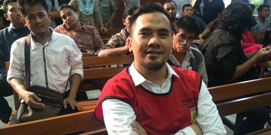 Jelang vonis, Saipul Jamil umbar jawaban bismillah kepada wartawan