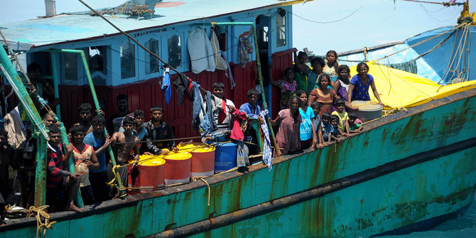 9 Anak imigran gelap Sri Lanka terserang diare