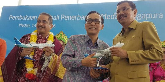 Tutup sejak 2002, Garuda Indonesia kembali buka rute Medan-Singapura