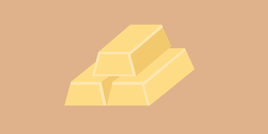 Harga emas Antam menanjak Rp 2.000 ke posisi Rp 594.000 per gram
