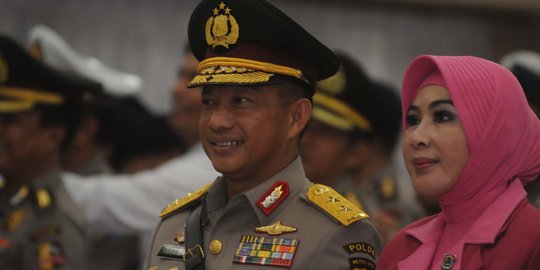 Jokowi ajukan Komjen Tito Karnavian ke DPR sebagai calon Kapolri