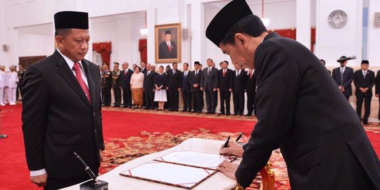 Jokowi diserang gara-gara calonkan Tito Karnavian jadi kapolri