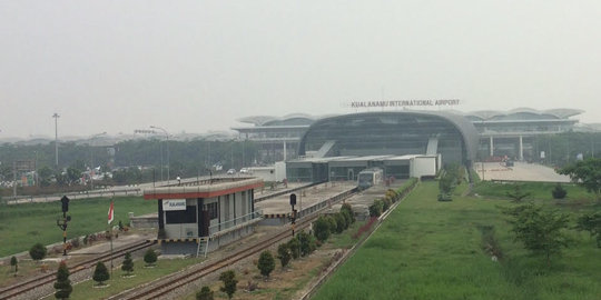 Pagi-pagi Bandara Kualanamu sempat ditutup 1 jam akibat kabut