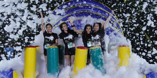 Splash Run, event lari paling seru dan ekspresif!