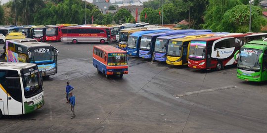 Bus terminal Arjosari mendadak raib saat tes kelayakan mudik lebaran