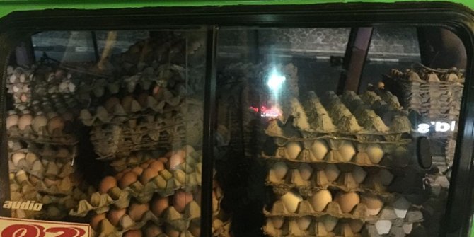 Polisi gagalkan penjualan ribuan telur busuk untuk warteg di Bogor