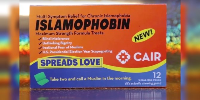 Unik, kampanye anti Islamophobia lewat parodi iklan permen karet!