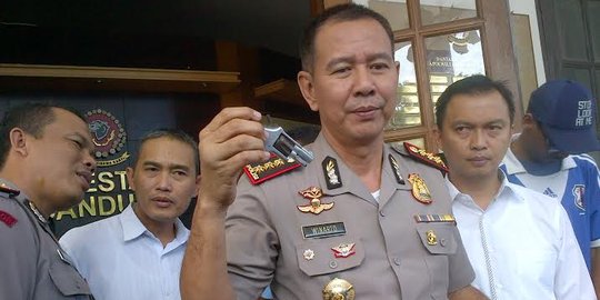 Gaya-gayaan bawa senpi, pelajar SMP di Bandung ditangkap polisi