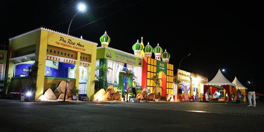 Kantor polisi dan TNI disulap jadi rest area selama mudik