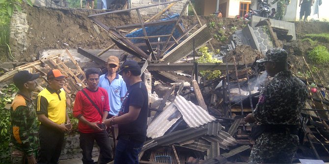 Sempat tertimbun tanah longsor, I Nyoman Nadri selamat dari maut