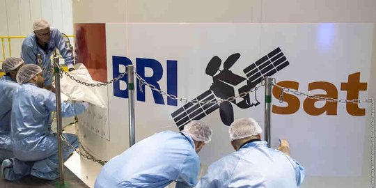 JK sebut satelit BRIsat bakal menopang sistem perbankan Indonesia