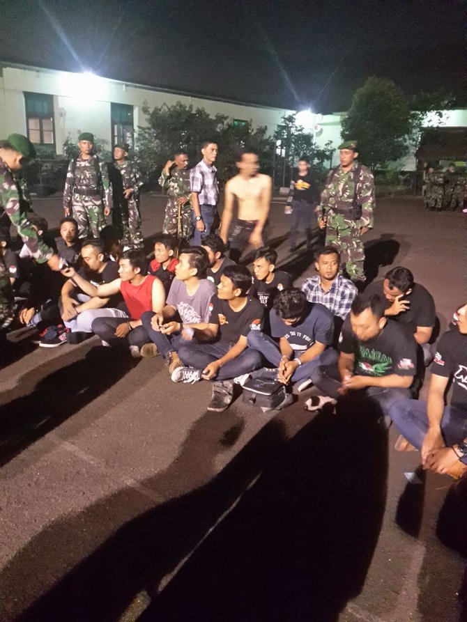 geng motor diamankan tni