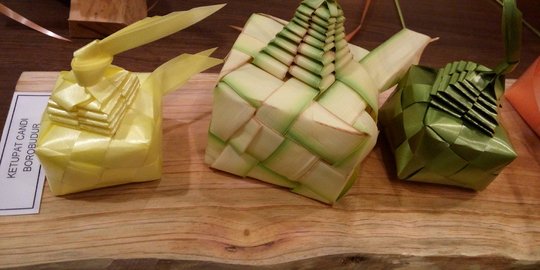 Mengenal puluhan jenis anyaman ketupat nusantara