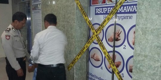 Lift anjlok sudah beroperasi sejak 1995, ini pembelaan RS Fatmawati