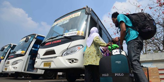 Agar adil, bus mudik gratis diusul berangkat dari terminal