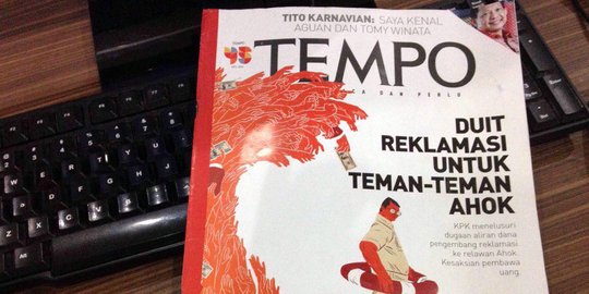 Materi majalah Tempo versi digital diretas