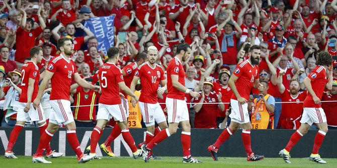Bantai Rusia 3-0, Wales mulus ke 16 besar