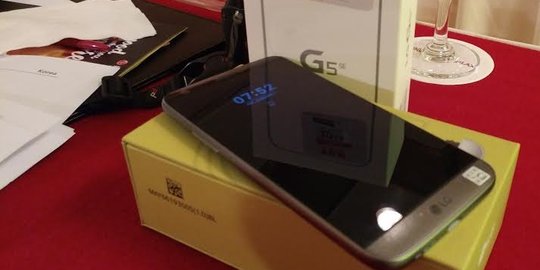 Logam di tubuh LG G5 SE biasa dipakai untuk pesawat dan mobil mewah