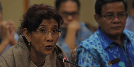 Menteri Susi ke pengusaha: Setop adu domba para menteri