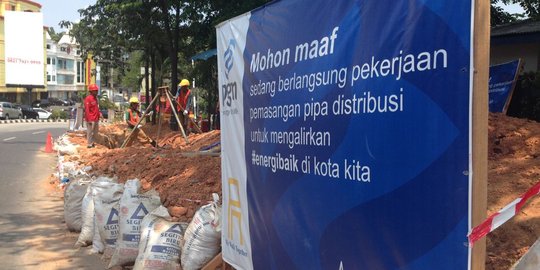 Proyek pipa gas bumi sepanjang 18,3 km di Batam rampung