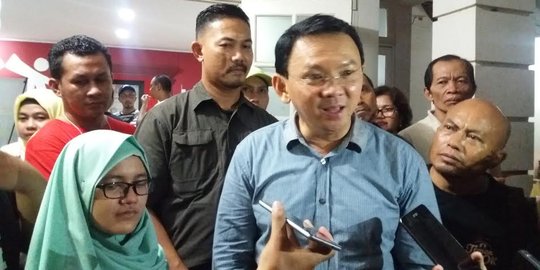 Hadiri acara ZIS, Ahok sumbang Rp 55 juta untuk warga kurang mampu