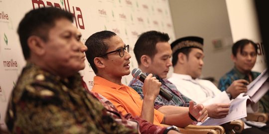 Elektabilitas di DKI naik, Sandiaga Uno serahkan nasibnya ke Prabowo