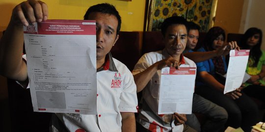 Eks relawan beberkan bukti-bukti kecurangan Teman Ahok kumpulkan KTP