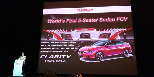 Confirm, Honda bawa Clarity di GIIAS 2016