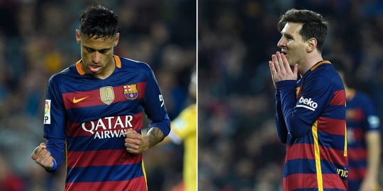Neymar dan Messi tak akur di Barcelona?