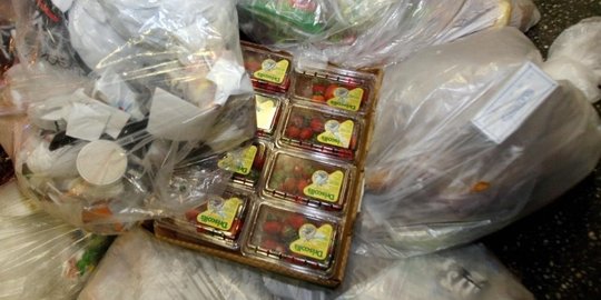 makanan yang dibuang