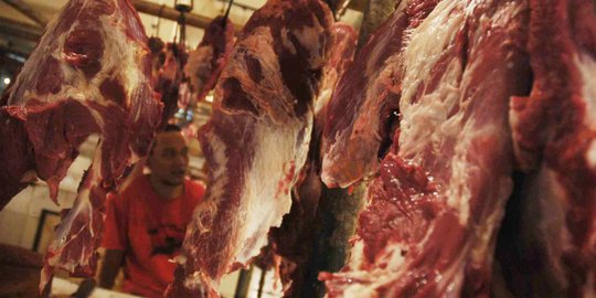 Pasar mulai sepi, harga daging segar turun jadi Rp 110.000 per Kg