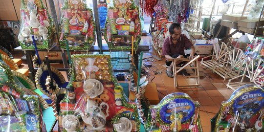 Intip rahasia pedagang parsel Lebaran raup omzet Rp 7 juta per hari