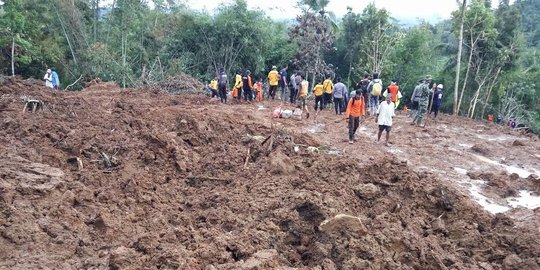 Pencarian lanjutan korban longsor Purworejo terkendala hujan