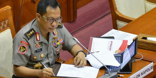 Lolos ujian calon Kapolri, Tito sebut cobaan dari Allah